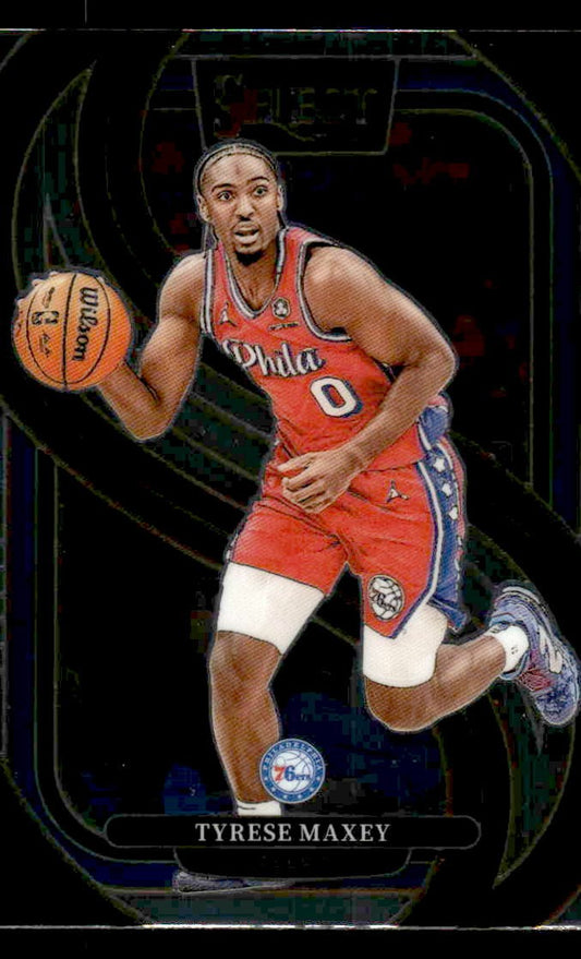 2024-25 Panini Select #156 Tyrese Maxey