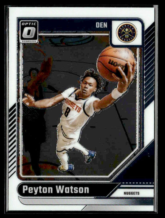 2024-25 Donruss Optic #216 Peyton Watson