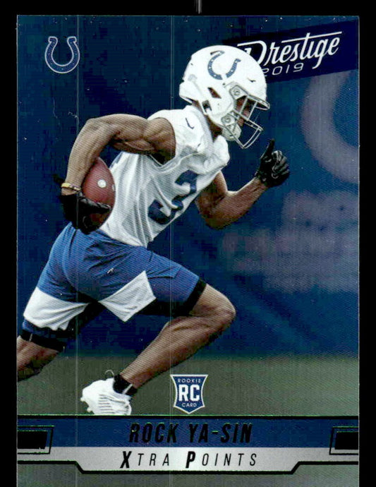 2019 Panini Prestige #250 Rock Ya-Sin Xtra Points Green