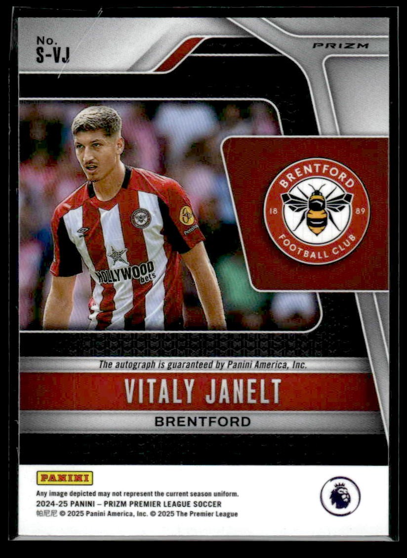 2024-25 Prizm Premier League #240 Vitaly Janelt Signatures - Choice Prizm