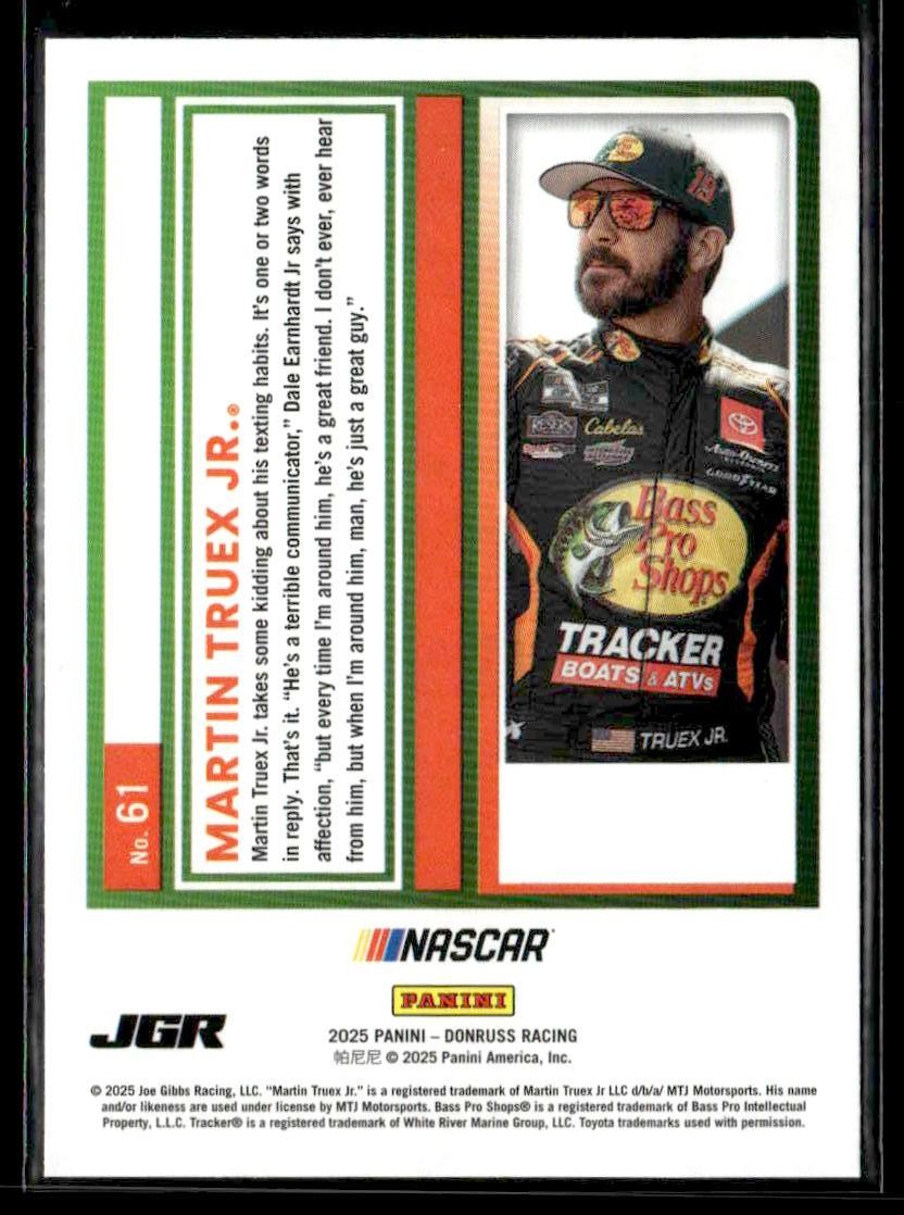 2025 Donruss #61 Martin Truex Jr.
