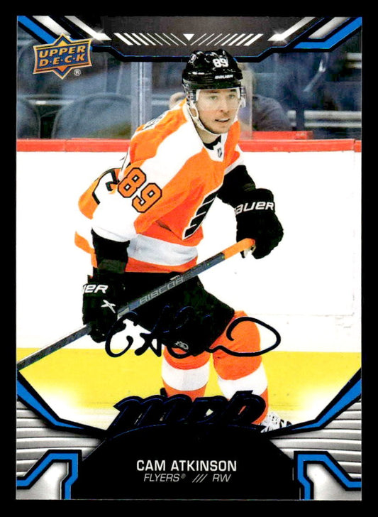 2022-23 Upper Deck MVP #160 Cam Atkinson Blue Script