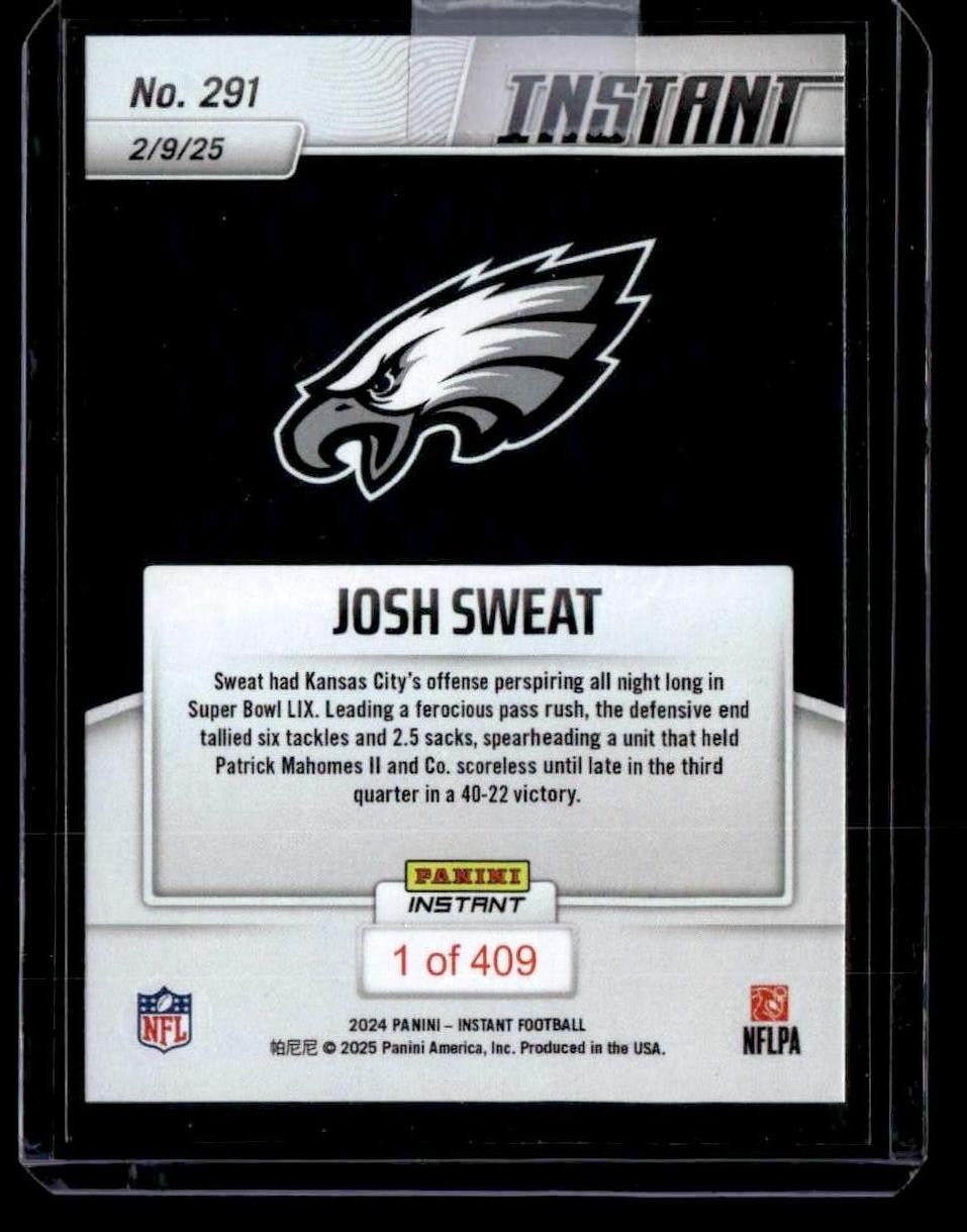 2024 Panini Instant NFL #291 Josh Sweat