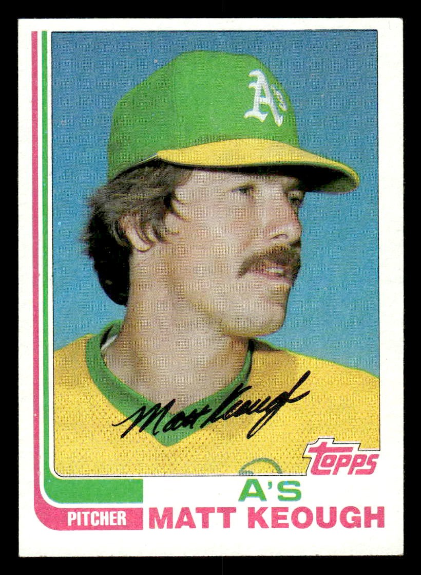 1982 Topps #87 Matt Keough