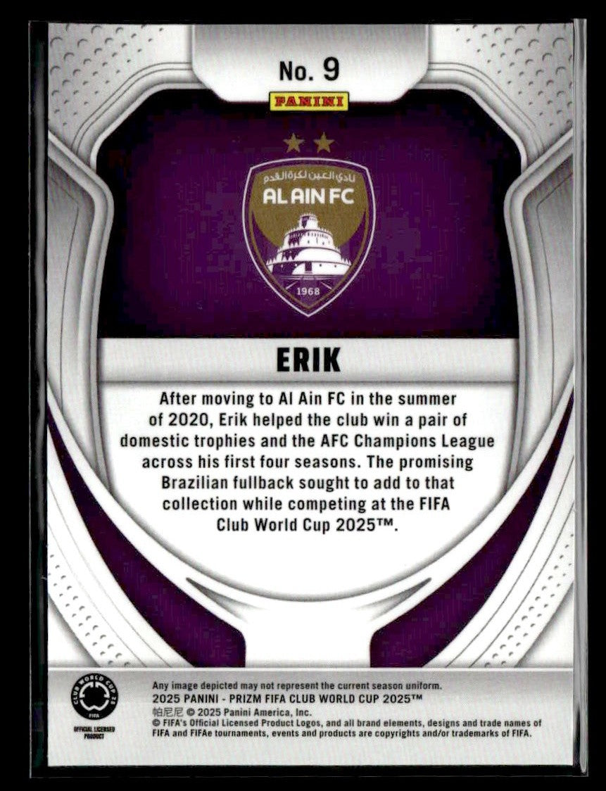 2025 Panini Prizm FIFA Club World Cup #9 Erik