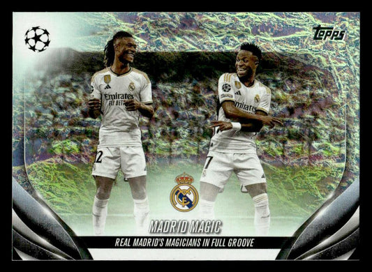 2023-24 Topps Jade Edition UEFA Club Competitions #134 Madrid Magic