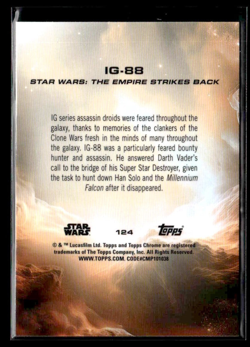 π IG-88 β 2025 Topps Chrome Star Wars #124 π