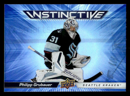 2023-24 Upper Deck #IN-19 Philipp Grubauer Instinctive