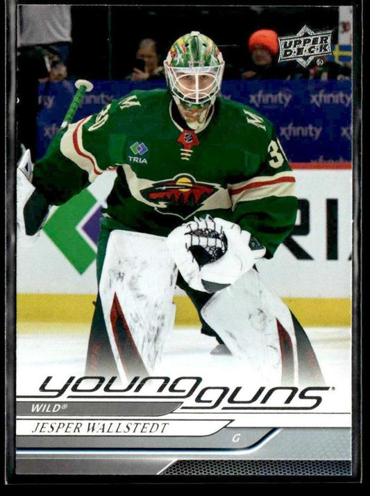 2024-25 Upper Deck #202 Jesper Wallstedt