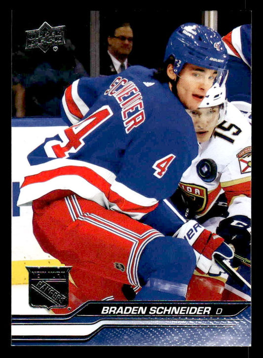 2023-24 Upper Deck #372 Braden Schneider