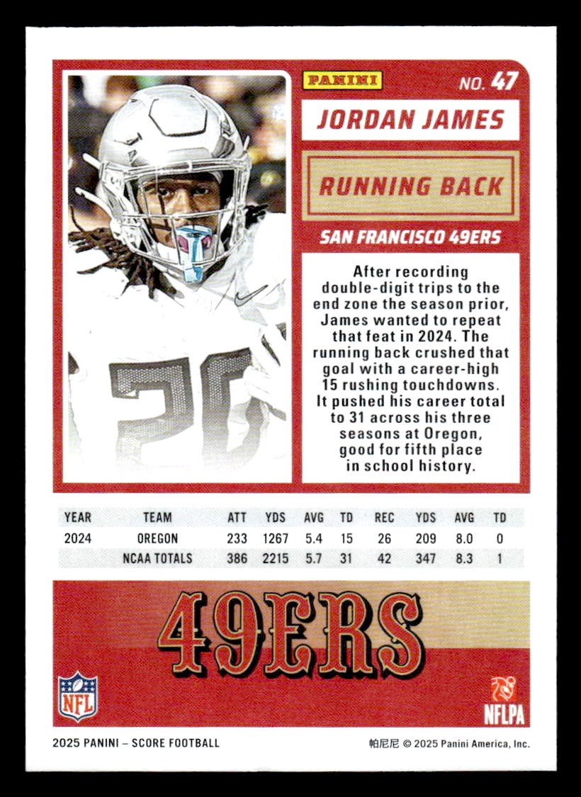 2025 Score #47 Jordan James