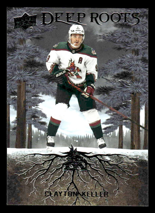 2023-24 Upper Deck #DR-36 Clayton Keller Deep Roots