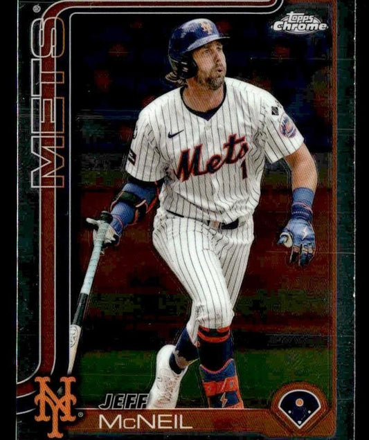 2025 Topps Chrome #167 Jeff McNeil