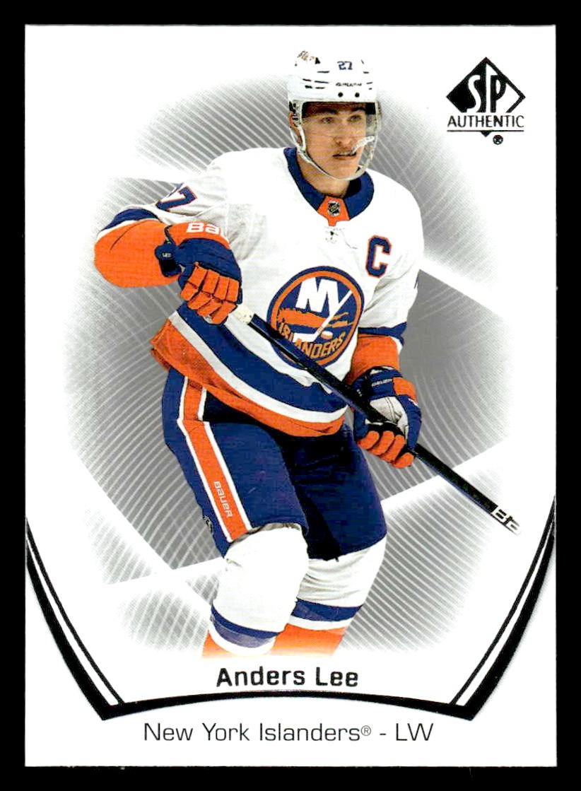 2021-22 SP Authentic #79 Anders Lee
