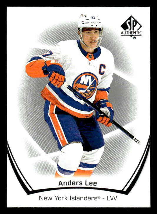 2021-22 SP Authentic #79 Anders Lee
