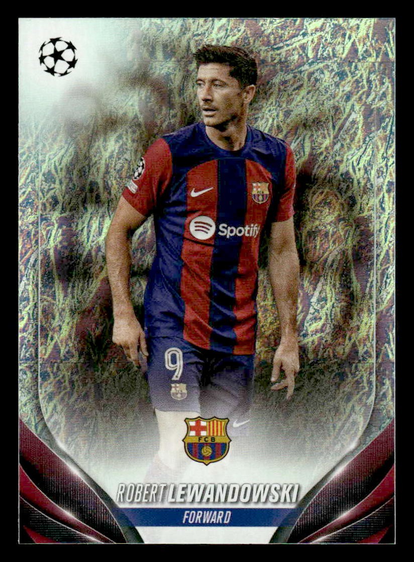 2023-24 Topps Jade Edition UEFA Club Competitions #11 Robert Lewandowski