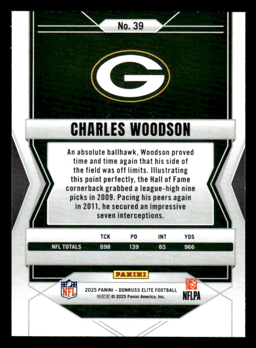 2025 Donruss Elite #39 Charles Woodson