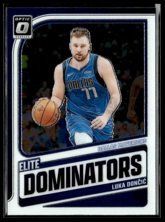2024-25 Donruss Optic #10 Luka Doncic Elite Dominators