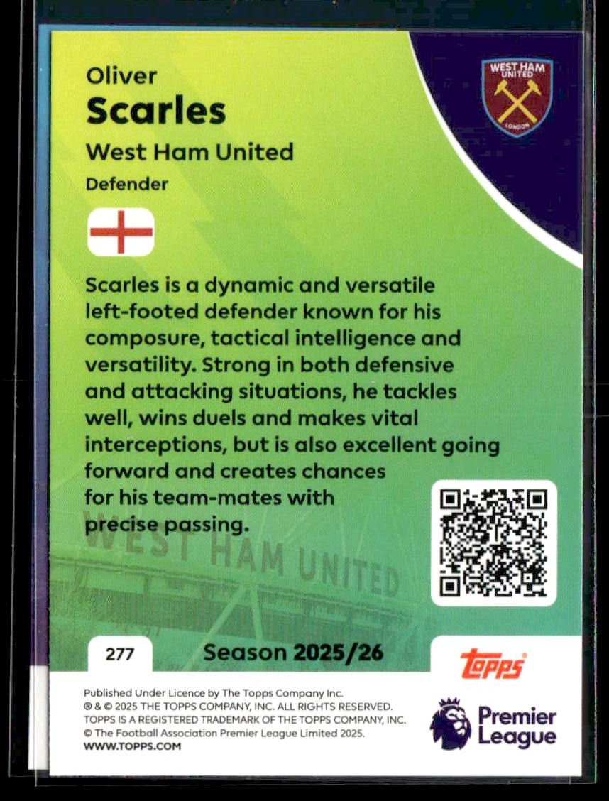 2025-26 Topps Premier League #316 Hannibal