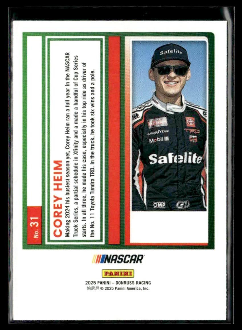 2025 Donruss #31 Corey Heim