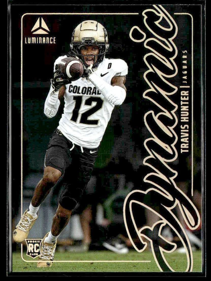 2025 Panini Luminance #1 Travis Hunter Dynamic Rookies
