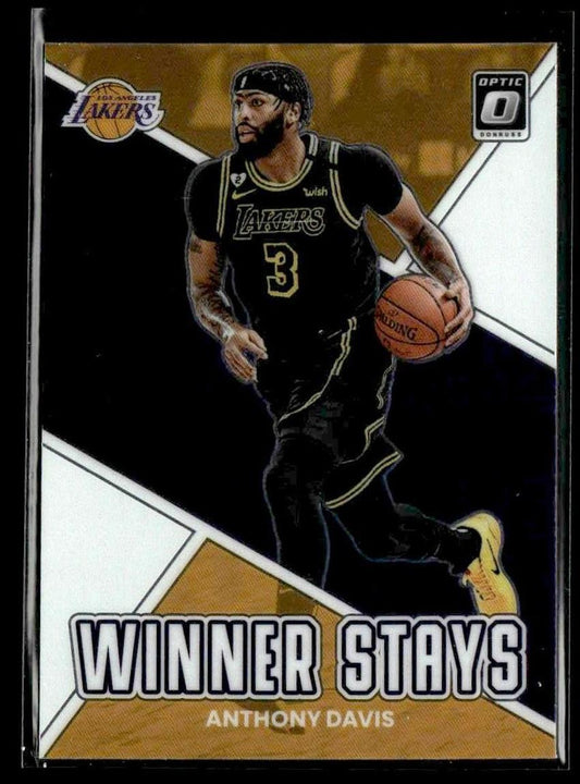 2022-23 Donruss Optic #8 Anthony Davis Winner Stays