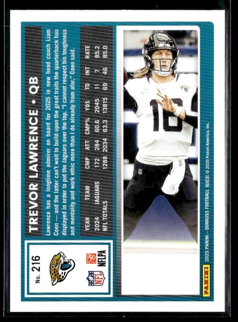 2025 Donruss #216 Trevor Lawrence