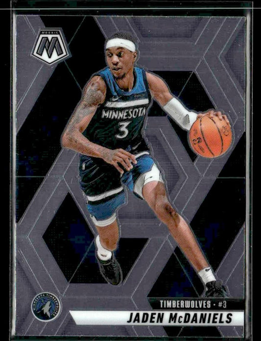 2024-25 Panini Mosaic #101 Jaden McDaniels