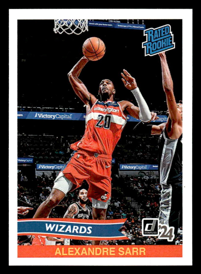 2024-25 Panini Instant #RRR-2 Alexandre Sarr Rated Rookie Retro #/152
