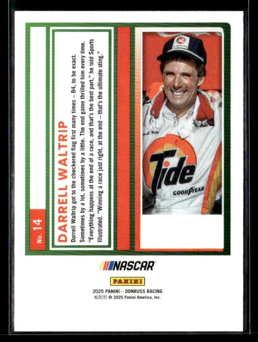 2025 Donruss #14 Darrell Waltrip