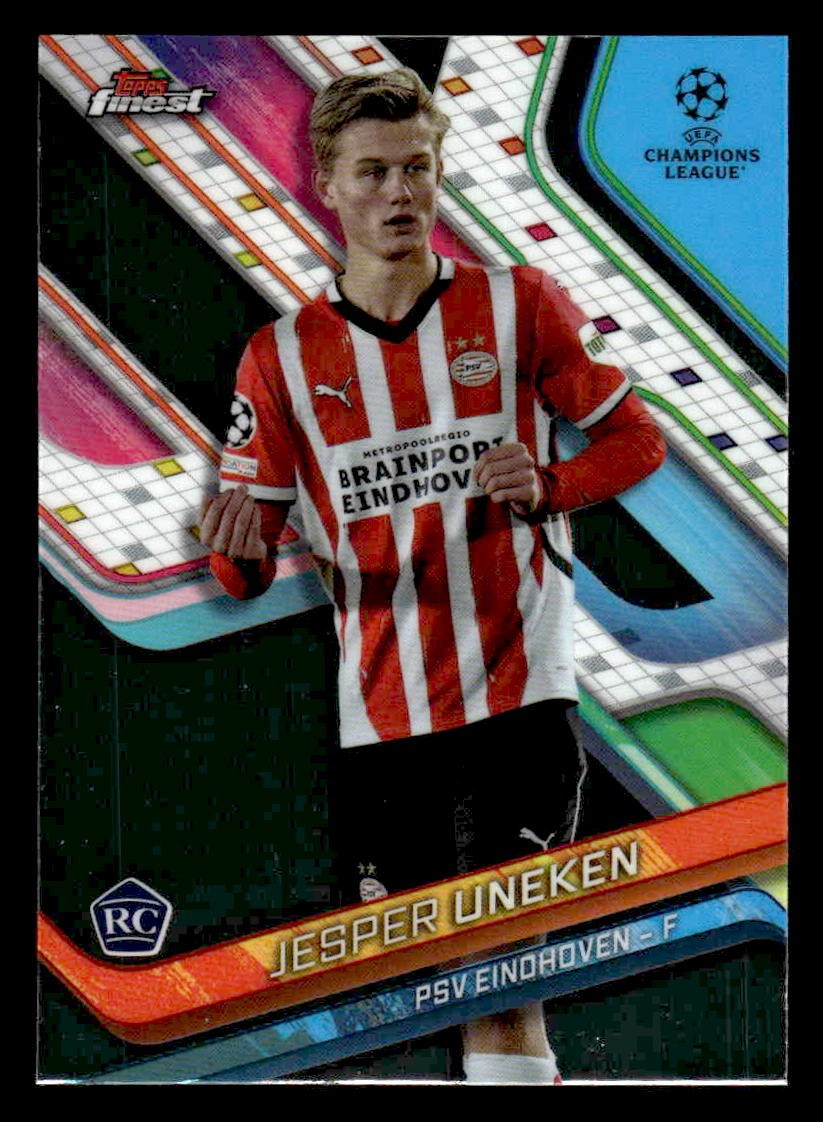 2024-25 Topps Finest UEFA Club Comp #24 Jesper Uneken