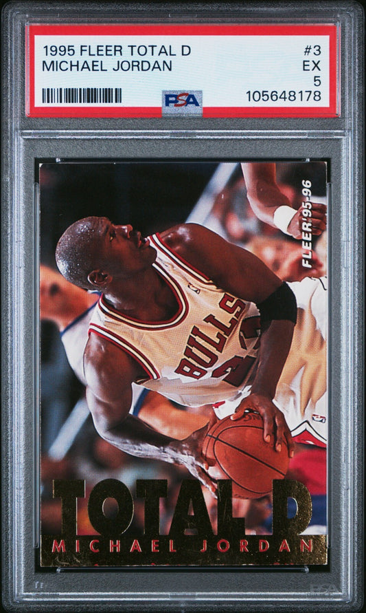 1995-96 Fleer - Total D Michael Jordan #3