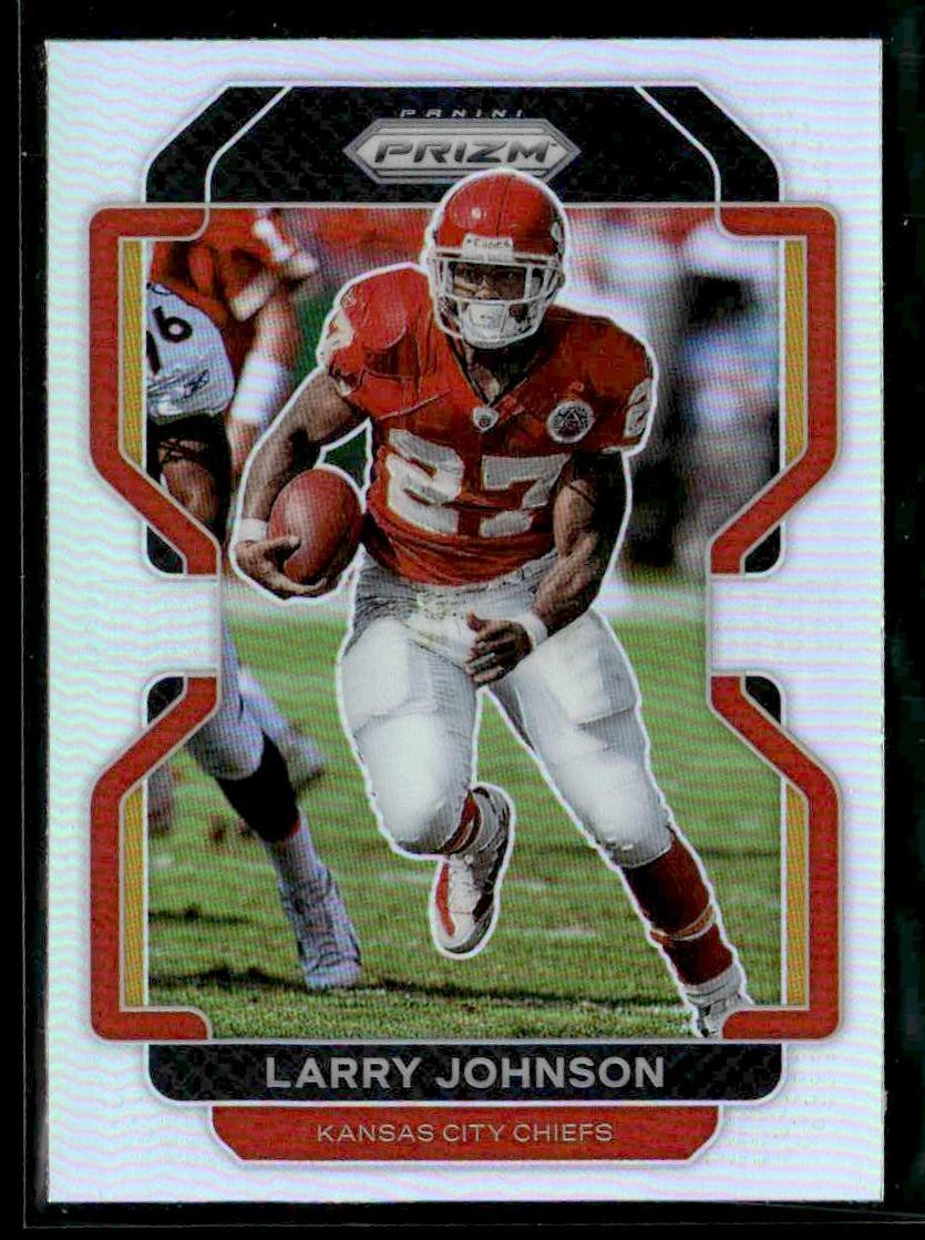 2021 Panini Prizm #196 Larry Johnson Silver