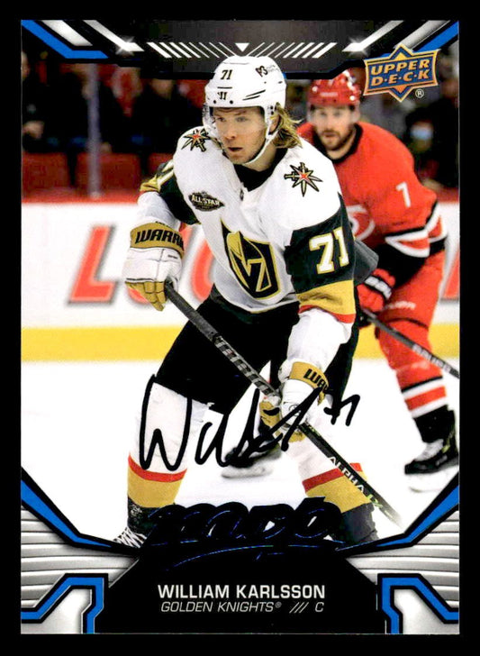 2022-23 Upper Deck MVP #54 William Karlsson Blue Script