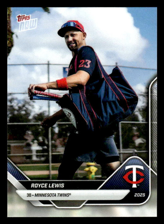2025 Topps Now Road to Opening Day Minnesota Twins #OD-81 Royce Lewis