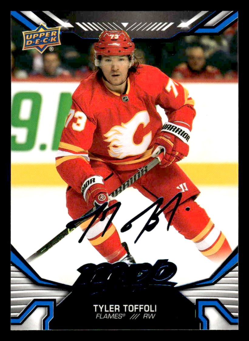 2022-23 Upper Deck MVP #51 Tyler Toffoli Blue Script