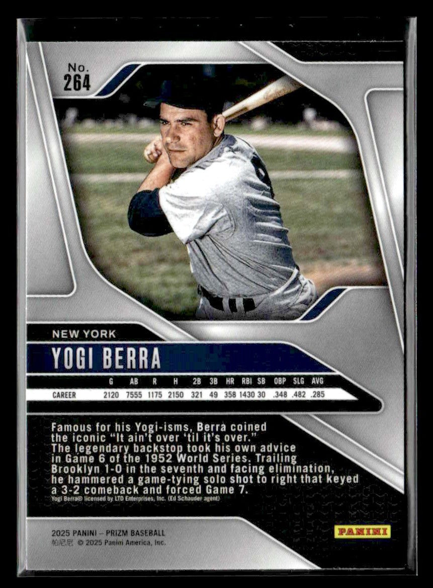 2025 Panini Prizm #264 Yogi Berra