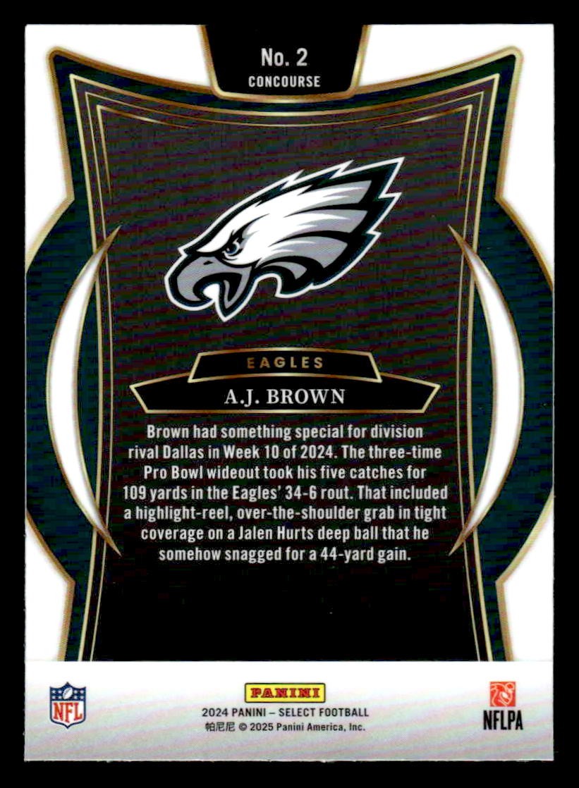 2024 Panini Select #2 A.J. Brown