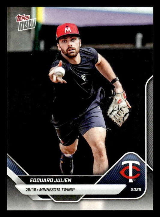 2025 Topps Now Road to Opening Day Minnesota Twins #OD-82 Edouard Julien