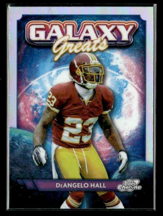 2024 Topps Chrome Cosmic #GG-24 DeAngelo Hall Galaxy Greats