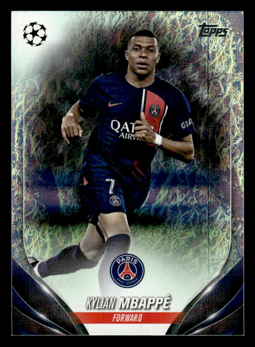 2023-24 Topps Jade Edition UEFA Club Competitions #21 Kylian Mbappé