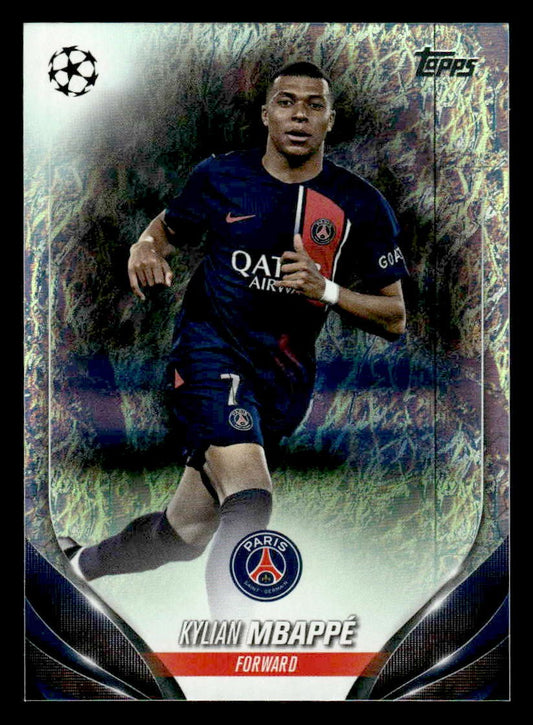 2023-24 Topps Jade Edition UEFA Club Competitions #21 Kylian Mbappé