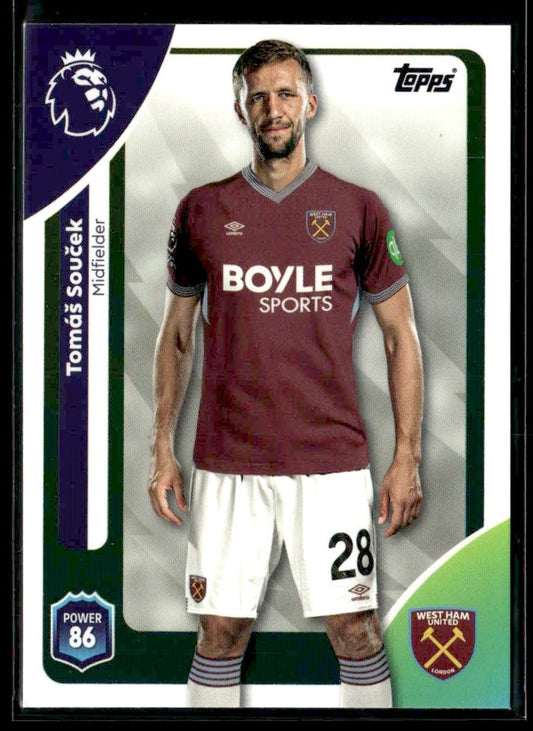 2025-26 Topps Premier League #278 Tomáš Souček