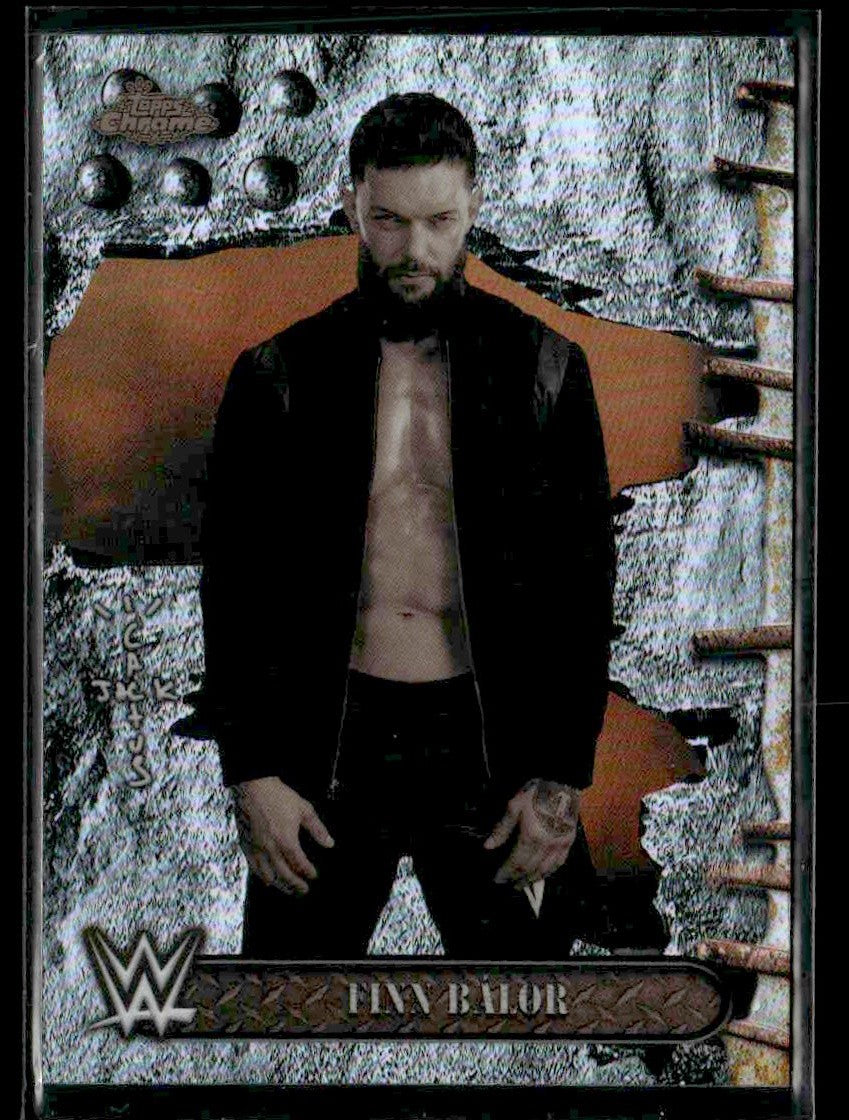 2025 Topps Chrome WWE x Cactus Jack #43 Finn Bálor Refractor