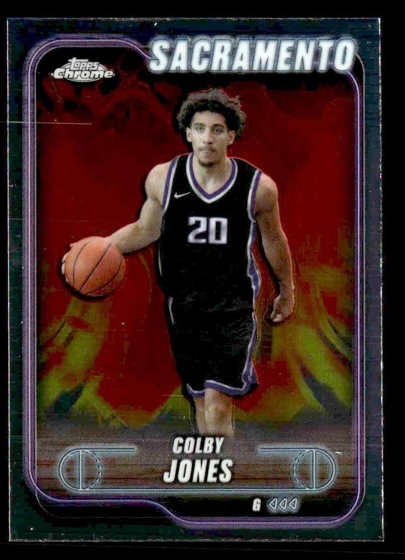 2024-25 Topps Chrome #192 Colby Jones