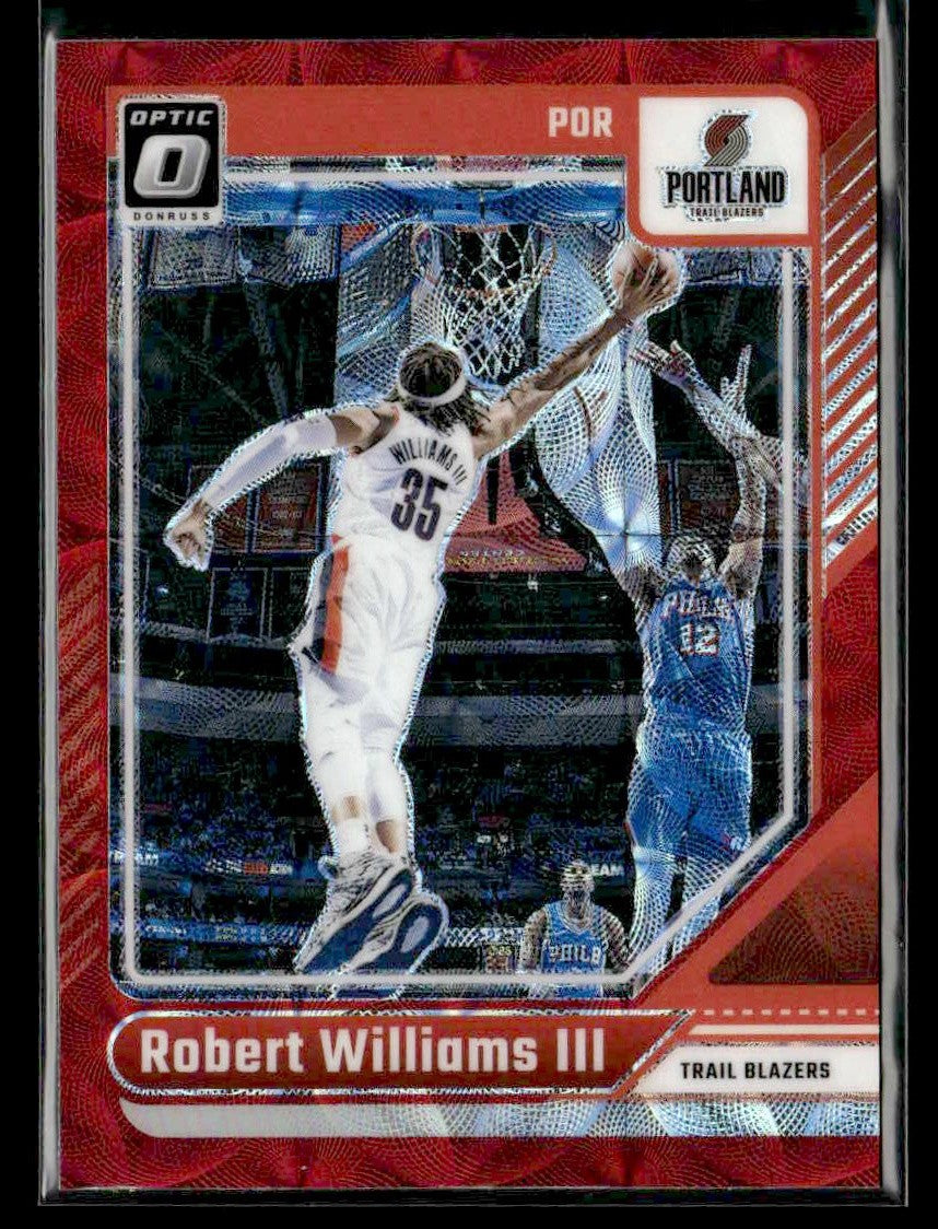 2024-25 Donruss Optic #139 Robert Williams III Red International