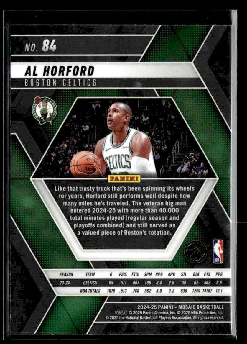 2024-25 Panini Mosaic #84 Al Horford
