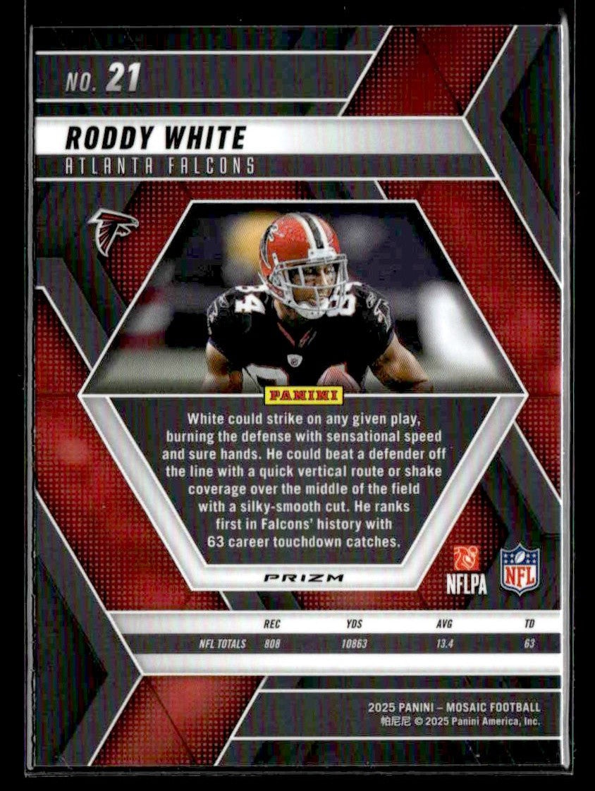 2025 Panini Mosaic #21 Roddy White Mosaic