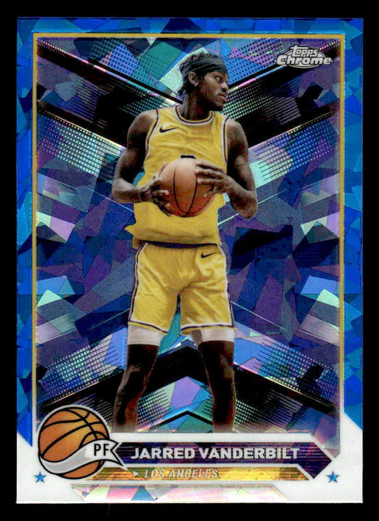 2023-24 Topps Chrome Sapphire Edition #163 Jarred Vanderbilt
