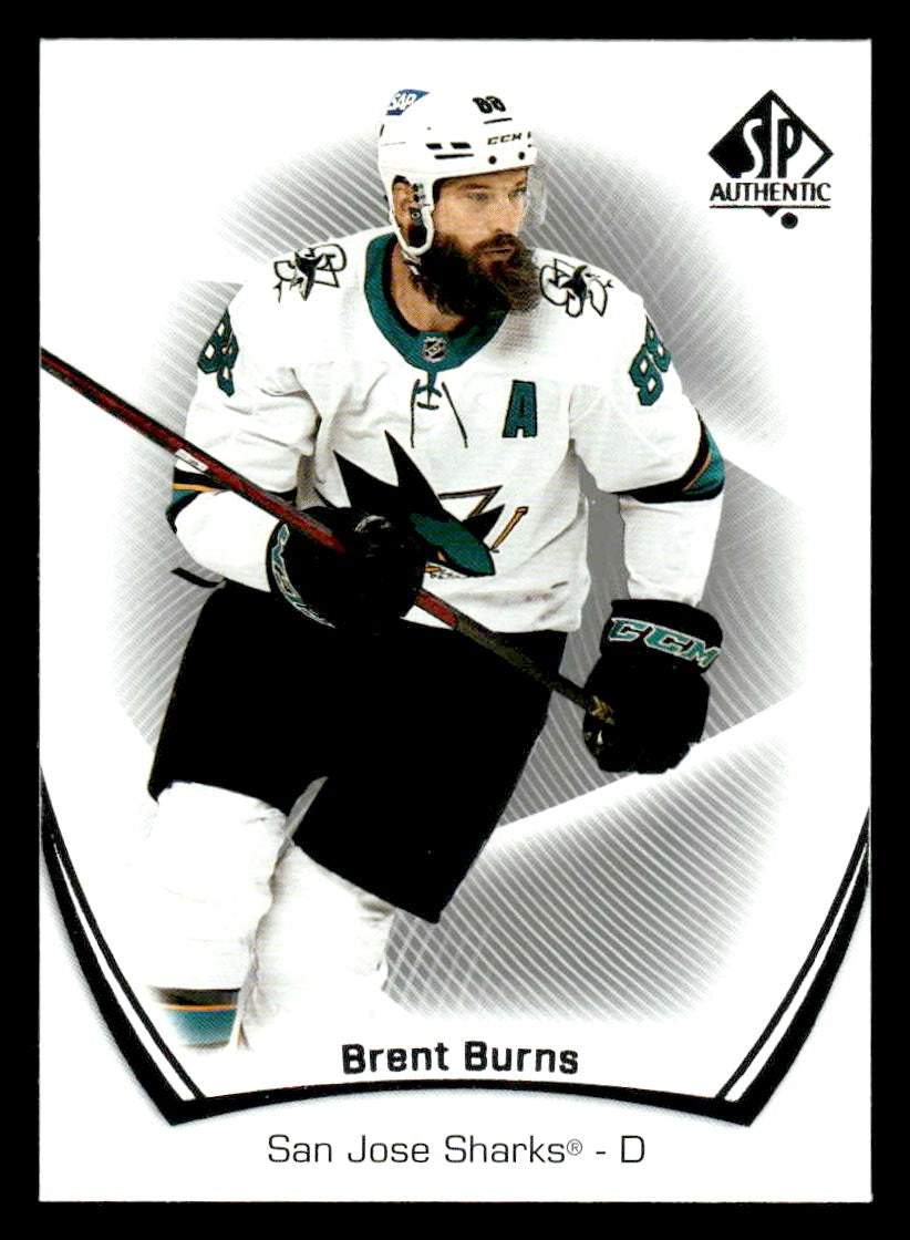 2021-22 SP Authentic #72 Brent Burns